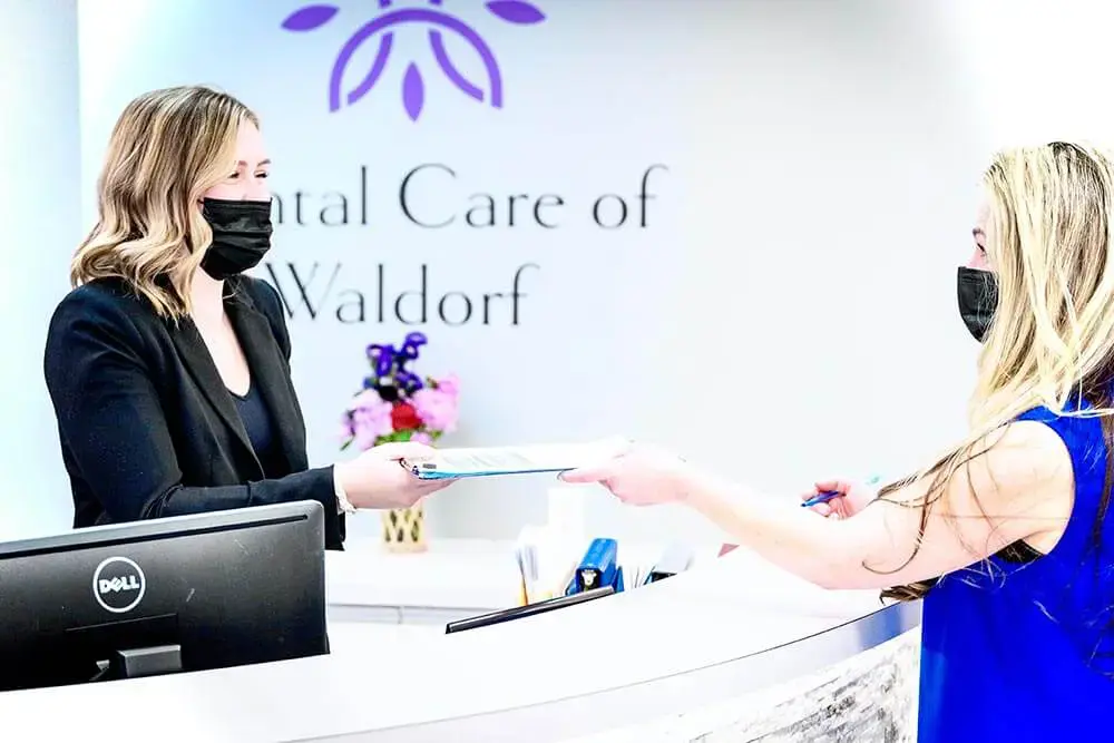 Practice Receptionist Welcome patients